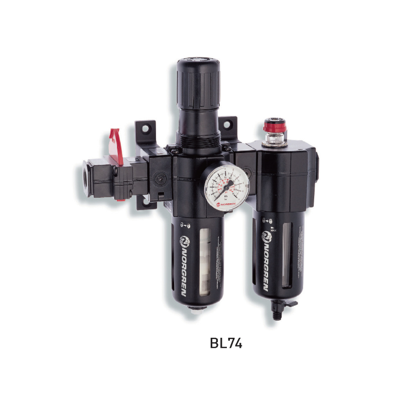 诺冠 NORGREN空气处理设备Excelon模块式过滤器/调压阀和油雾器BL74-408G