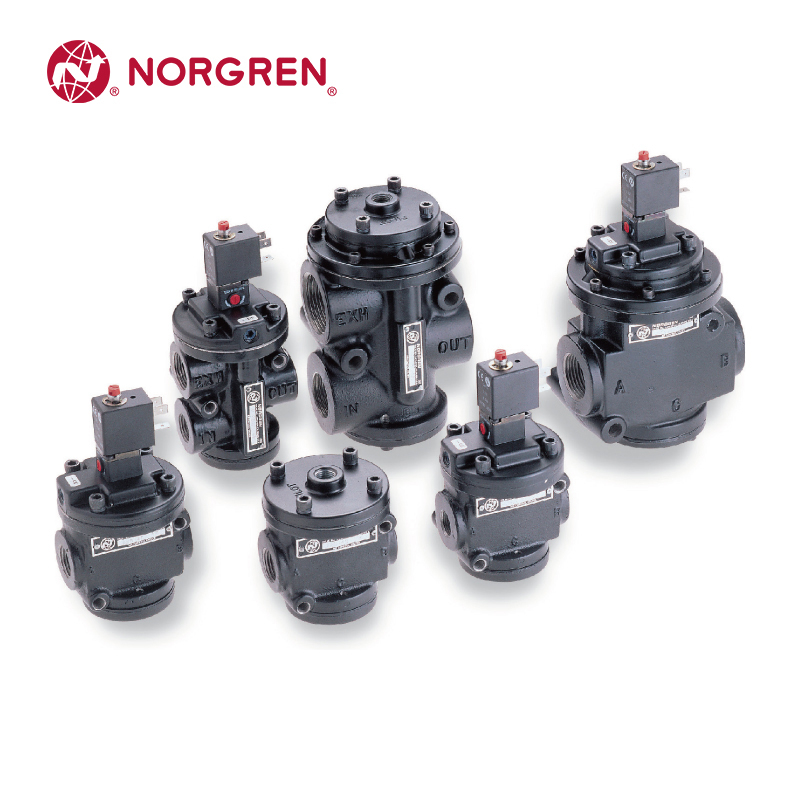 【现货】诺冠NORGREN电磁阀气控提升阀VR系列可靠耐用适用大流量VRD1025H-RA9